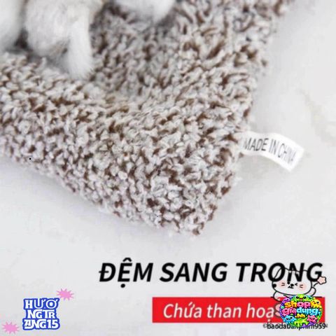 Thú Bông Khử Mùi Than Hoạt Tính Dễ Thương - Phụ Kiện Trang Trí Không Gian Sống và Xe Hơi - Giải Pháp Khử Mùi Hiệu Quả