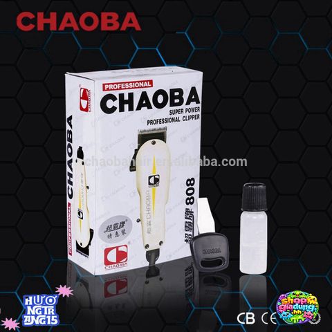 Tông đơ cắt tóc Chaoba 808 - Thiết kế hiện đại, công suất mạnh mẽ, hoạt động êm ái, chuyên nghiệp cho salon và thợ cắt tóc nam