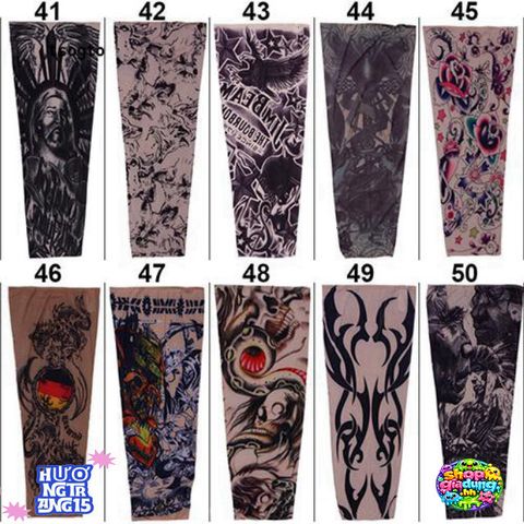 Áo Bọc Tay Chống UV Xăm Độc Đáo - Protector Ngoài Trời Có Khả Năng Co Giãn, An Toàn Cho Da, Phong Cách Streetwear