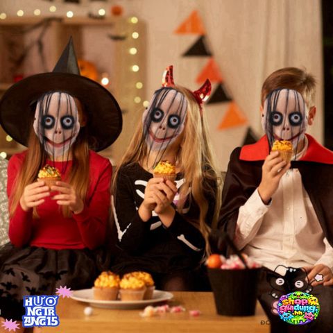Mặt Nạ Halloween Kinh Dị Dáng Tóc Dài - Phụ Kiện Cosplay Ma Quái Cho Bữa Tiệc Hóa Trang, Đồ Chơi Kinh Dị Cho Tất Cả Lứa Tuổi