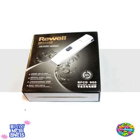 Tông Đơ Cắt Tóc Rewell RFCD-900 Chính Hãng - Máy Cắt Tóc Cao Cấp An Toàn, Tiện Lợi Cho Gia Đình