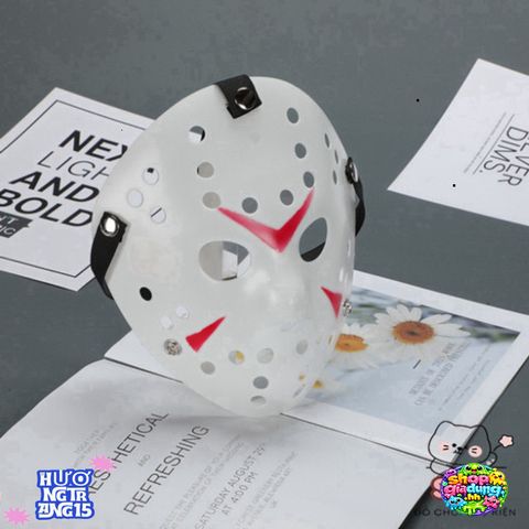 Mặt Nạ Jason Halloween Độc Đáo - Mặt Nạ Ma Quái Dùng Trong Tiệc Hóa Trang, Sinh Nhật, Sự Kiện Rùng Rợn Cho Người Lớn