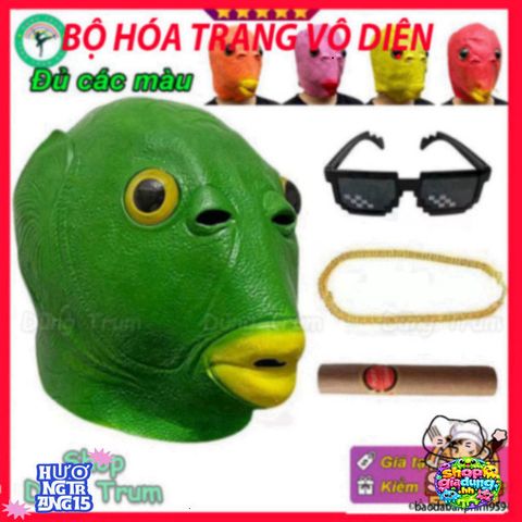Mặt Nạ Silicon Ếch Xanh Lá Hài Hước - Phụ Kiện Cosplay Halloween Độc Đáo, Tạo Ấn Tượng Mạnh Mẽ Trong Các Sự Kiện Vui Chơi