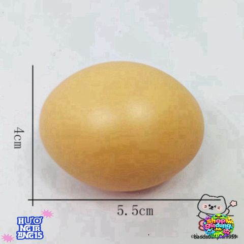 Trứng Gà Nhựa Giả 99% Độc Đáo - Trang Trí Nội Thất Tự Nhiên, Chất Liệu Bền Bỉ, Thích Hợp Cho Quán Cà Phê và Không Gian Sáng Tạo