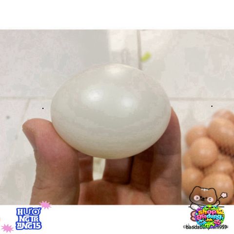 Trứng Gà Nhựa Giả 99% Độc Đáo - Trang Trí Nội Thất Tự Nhiên, Chất Liệu Bền Bỉ, Thích Hợp Cho Quán Cà Phê và Không Gian Sáng Tạo
