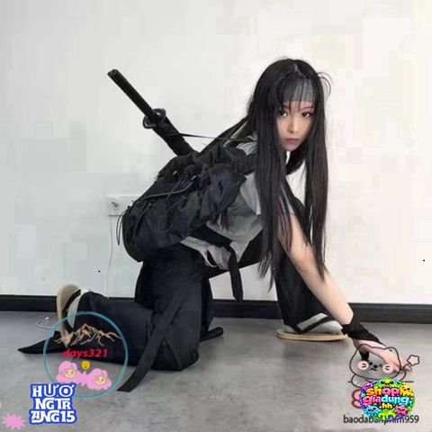 Ô Dù Katana Kiếm Nhật Đen Bền Bỉ - Phụ Kiện Thời Trang Độc Đáo, Chất Liệu Cao Cấp, Che Mưa Nắng Thông Minh