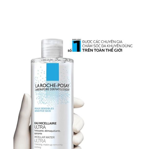 Nước Tẩy Trang La Roche-Posay Eau Micellaire Ultra Cho Da Nhạy Cảm - 400ml Chính Hãng, Dưỡng Ẩm Và Làm Sạch Hiệu Quả