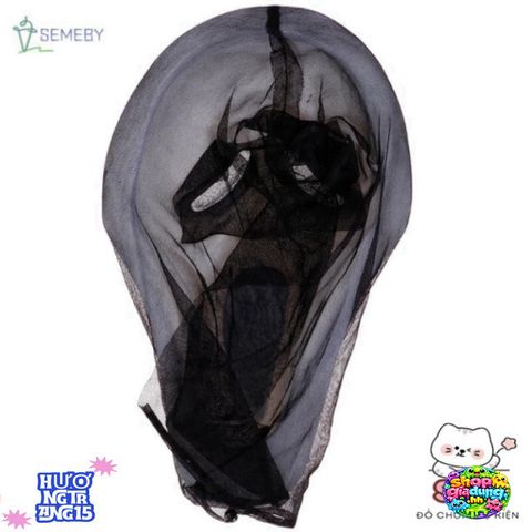 Mặt Nạ Halloween Kinh Dị Độc Đáo - Váy Đẫm Máu Da Nữ Thời Trang Cosplay Phụ Kiện Tiệc Chất Liệu An Toàn Cho Mọi Lứa Tuổi