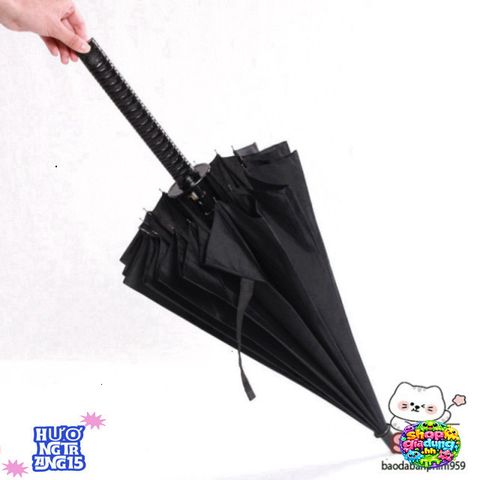 Ô Dù KATANA phong cách Nhật Bản - Ô Che Mưa Cán Kiếm Độc Đáo, Chất Liệu Bền Bỉ, Quà Tặng Thời Trang Sáng Tạo