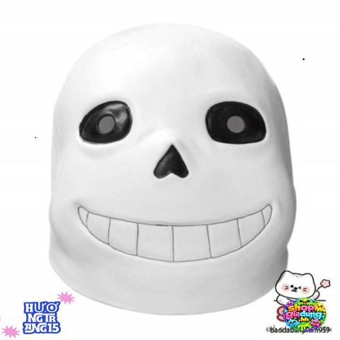 Mặt Nạ Sans Pháp Sư Gangster - Phụ Kiện Hóa Trang Độc Đáo Cho Party & Cosplay, Cho Người Lớn & Trẻ Em