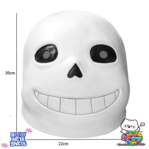 Mặt Nạ Sans Pháp Sư Gangster - Phụ Kiện Hóa Trang Độc Đáo Cho Party & Cosplay, Cho Người Lớn & Trẻ Em