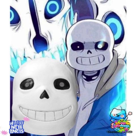Mặt Nạ Sans Pháp Sư Gangster - Phụ Kiện Hóa Trang Độc Đáo Cho Party & Cosplay, Cho Người Lớn & Trẻ Em