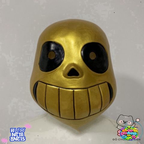 Mặt Nạ Mắt Xanh Undertale Sans 3D - Phụ Kiện Cosplay Độc Đáo Cho Halloween, Lễ Hội Và Sự Kiện Hóa Trang