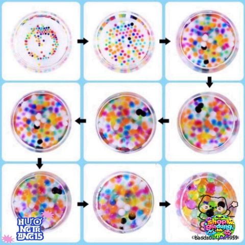 Hạt Nở Trang Trí Slime - Hạt Pha Lê Sáng Tạo Cho Cây Cảnh & Hoa Tươi - Đóng Gói 50G/100G, Thích Hợp Cho Tất Cả Lứa Tuổi