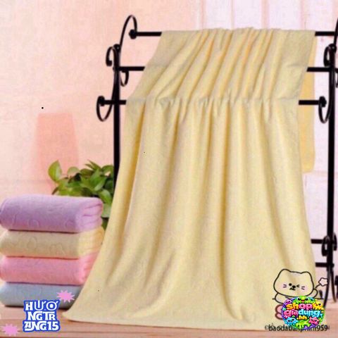 Khăn Tắm Nhật Bản Siêu Mềm 1m4 x 70cm - Khăn Tắm Hút Ẩm Tốt, An Toàn Cho Da, Lựa Chọn Hoàn Hảo Cho Gia Đình
