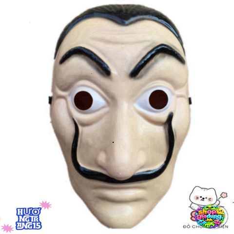 Mặt Nạ Hóa Trang Queen Salvador Dali - Đồ Phụ Kiện Nghệ Thuật Cho Halloween Và Tiệc Tùng, Thân Thiện Với Môi Trường