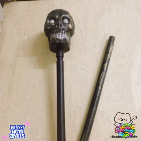 Bộ Vũ Khí Halloween 1m - Búa Rìu, Đao, Lưỡi Hái Nhựa An Toàn cho Trẻ Em - Trang Phục Hóa Trang Độc Đáo