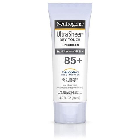 Kem chống nắng Neutrogena Ultra Sheer Dry-Touch SPF 85+ Mỹ - Bảo vệ da hiệu quả, không nhờn rít, cho da nhạy cảm, ống 88g chính hãng