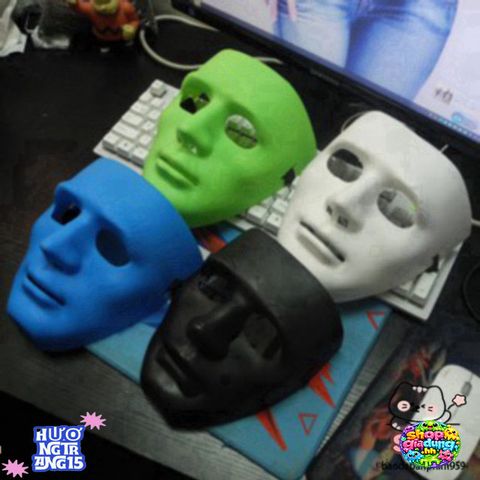 Mặt Nạ Hóa Trang Jabbawockeez 10 Màu - Độc Đáo & Cảm Hứng Hip-Hop cho Halloween và Tiệc Cosplay