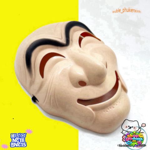 Mặt Nạ Hóa Trang Kỳ Lân Kim Mao Sư Vương - Phụ Kiện Halloween và Tiệc Tùng Độc Đáo, Nguyên Liệu Chất Lượng Cao
