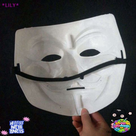Mặt Nạ V Halloween - Phụ Kiện Hóa Trang Nguyên Bản Cho Tiệc Ma Quái Joker Masquerade - Độc Đáo và Thời Trang