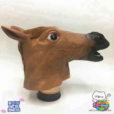 Mặt Nạ Hóa Trang Ngựa Cosplay Halloween - Silicone Đáng Yêu Cho Tiệc Hóa Trang Và Lễ Hội Выбор Thú Vị