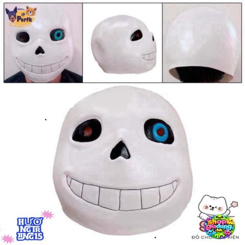 Mặt nạ Cosplay Undertale Sans - Phụ kiện Halloween Lễ hội Mardi Gras - Độc đáo và thoải mái cho bữa tiệc