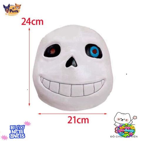 Mặt nạ Cosplay Undertale Sans - Phụ kiện Halloween Lễ hội Mardi Gras - Độc đáo và thoải mái cho bữa tiệc