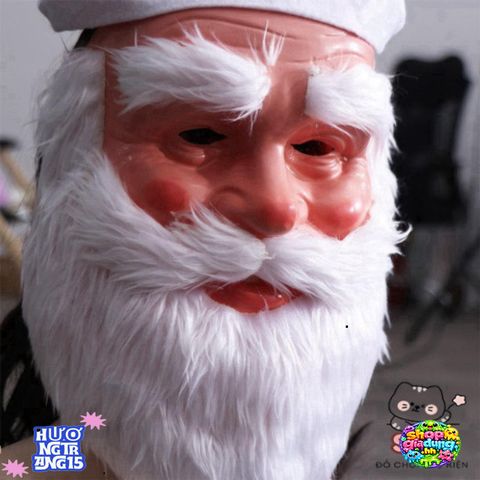 Mũ và Mặt Nạ 3D Ông Già Noel - Trang Phục Cosplay Lễ Hội Giáng Sinh, Quà Tặng Ý Nghĩa Cho Mọi Lứa Tuổi