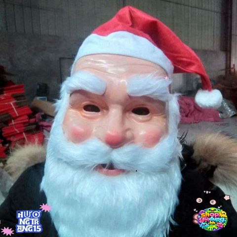 Mũ và Mặt Nạ 3D Ông Già Noel - Trang Phục Cosplay Lễ Hội Giáng Sinh, Quà Tặng Ý Nghĩa Cho Mọi Lứa Tuổi