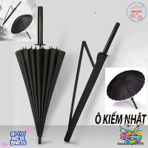 Ô Katana Nhật Bản Chống Mưa - Thiết Kế Độc Đáo Hình Kiếm, Chất Liệu Cao Cấp, Kích Thước Đủ Loại, Phù Hợp Mọi Điều Kiện Thời Tiết