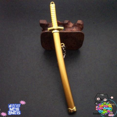 Móc Khóa Kiếm Katana Law One Piece Zoro - Hợp Kim Cao Cấp 16cm, Đồ Trang Trí Anime Nhật Bản, Quà Tặng Fan Hâm Mộ