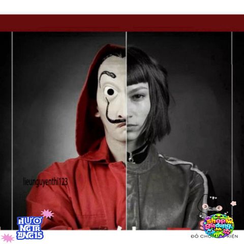 Mặt Nạ Queen Salvador Dali - Money Heist Phi Vụ Thế Kỷ Hóa Trang Halloween Phụ Kiện Tiệc Tùng Độc Đáo