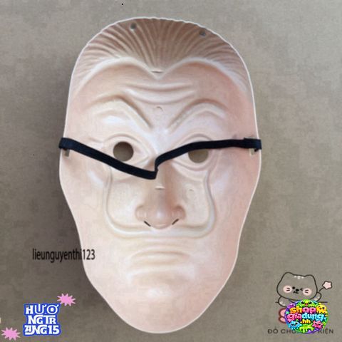 Mặt Nạ Queen Salvador Dali - Money Heist Phi Vụ Thế Kỷ Hóa Trang Halloween Phụ Kiện Tiệc Tùng Độc Đáo