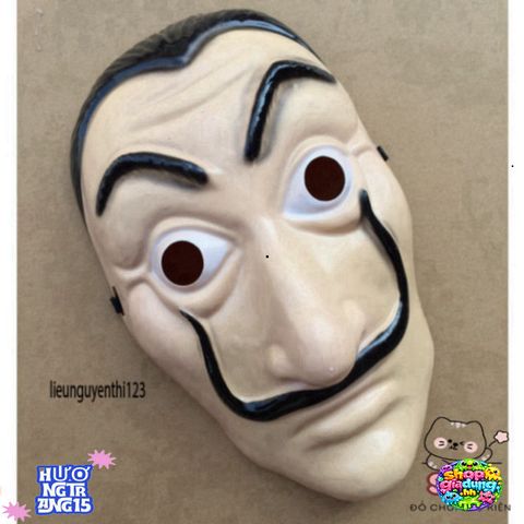 Mặt Nạ Queen Salvador Dali - Money Heist Phi Vụ Thế Kỷ Hóa Trang Halloween Phụ Kiện Tiệc Tùng Độc Đáo