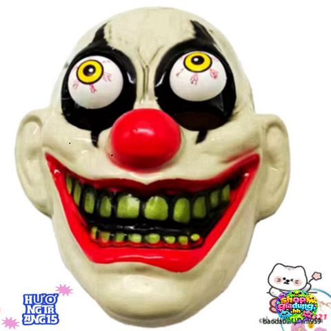 Mặt Nạ Hóa Trang Ác Quỷ Kinh Dị Lòi Mắt - Phụ Kiện Halloween Độc Đáo Cho Tiệc Hóa Trang 2023