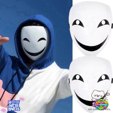 Mặt Nạ Hoạt Hình Cosplay Hiruko Burakku Buretto - Phụ Kiện Halloween Độc Đáo Thể Hiện Phong Cách Sáng Tạo