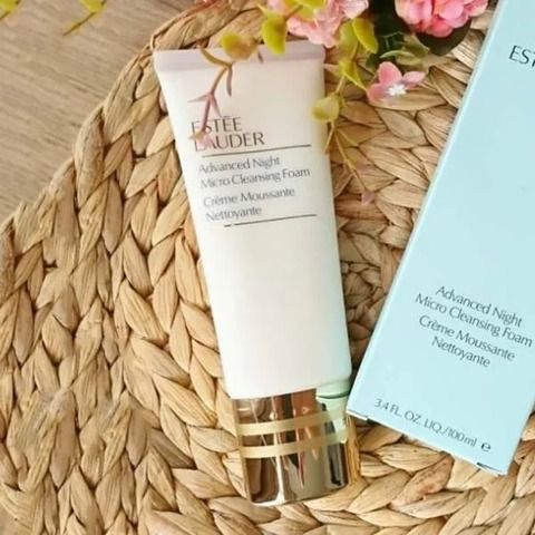 Sữa Rửa Mặt Tạo Bọt Estée Lauder Advanced Night Micro Cleansing Foam 100ml - Chăm Sóc Da, Làm Sạch Sâu, Phù Hợp Mọi Loại Da