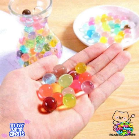 Lọ Hạt Nở 5K - Bộ 24 Hạt Nở Màu Sắc Đẹp Mắt, Dễ Thương Để Trang Trí Nhà Cửa Và Hoạt Động Dạy Học Sáng Tạo