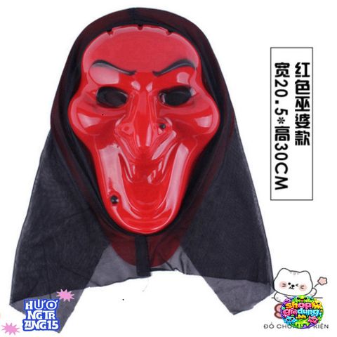 Mặt Nạ Scream Đen Kinh Dị - Phụ Kiện Hóa Trang Halloween Độc Đáo Cho Tiệc Và Sự Kiện Ma Quái