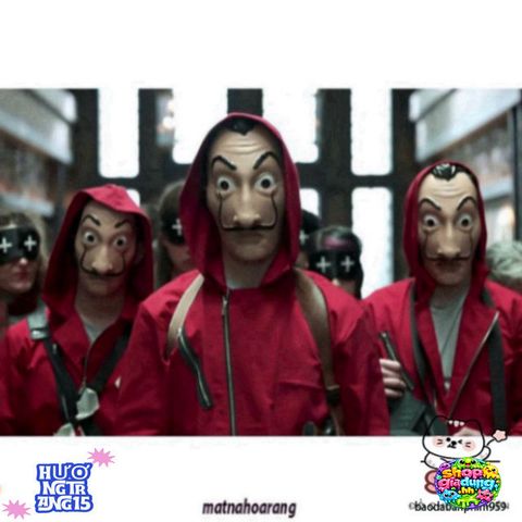 Mặt Nạ Hóa Trang Salvador Dali - Biểu Tượng Phim La Casa De Papel (Money Heist) - Độc Đáo Cho Halloween và Tiệc Hóa Trang