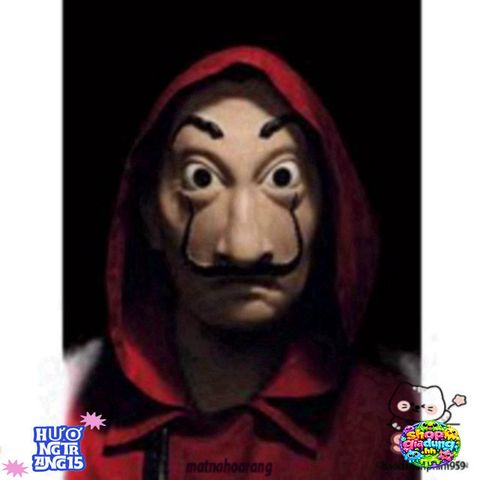 Mặt Nạ Hóa Trang Salvador Dali - Biểu Tượng Phim La Casa De Papel (Money Heist) - Độc Đáo Cho Halloween và Tiệc Hóa Trang
