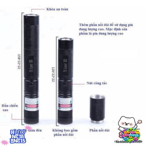 Đèn Pin Laser 303 & 009 Đa Sắc - Siêu Sáng 2000M, Phát Xạ Đa Màu, Pin Sạc - Thiết Bị Thám Hiểm và Giải Trí Nâng Cao