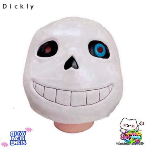 Mặt Nạ Trùm Đầu Undertale Sans - Trang Phục Halloween Độc Đáo Cho Nam Nữ - Phụ Kiện Hóa Trang Thú Vị