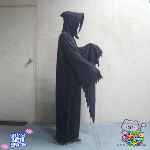 Mặt Nạ Grimace Đen Trắng Halloween - Phụ Kiện Cosplay Rùng Rợn Cho Tiệc Tùng, Dễ Dàng Sử Dụng, Quà Tặng Độc Đáo