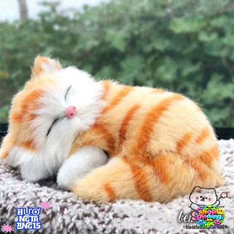 Gối Thú Cưng Chó Mèo Vàng Trắng Cún Đôi - Khử Mùi Than Hoạt Tính Dễ Thương Cho Xe Hơi, Giải Pháp Không Khí Trong Lành