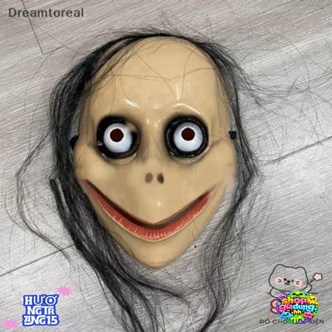 Mặt Nạ Ma Nữ Halloween Tóc Dài - Mặt Nạ Cosplay Kinh Dị Cho Bữa Tiệc, Độc Đáo và Chất Lượng Cao