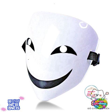 Mặt Nạ Hóa Trang Halloween HIRUKO - Mặt Cười Vui Nhộn Độc Đáo, Phụ Kiện Cosplay Hoàn Hảo Cho Tiệc Tùng và Lễ Hội