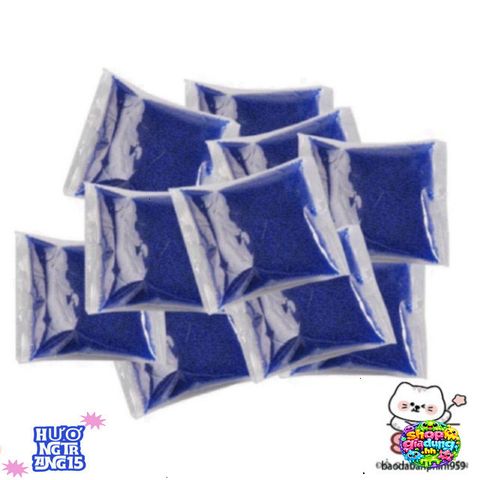 Hạt Nở Màu Xanh 7mm - Gói 10.000 Viên Hạt Thạch Nở, Dùng Trang Trí Nghệ Thuật và Giải Trí Sáng Tạo