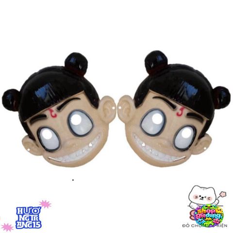 Mặt Nạ Natra Thái Tử Tây Du Ký - Phụ Kiện Hóa Trang Siêu Anh Hùng Cho Halloween, Cosplay & Tiệc Tùng